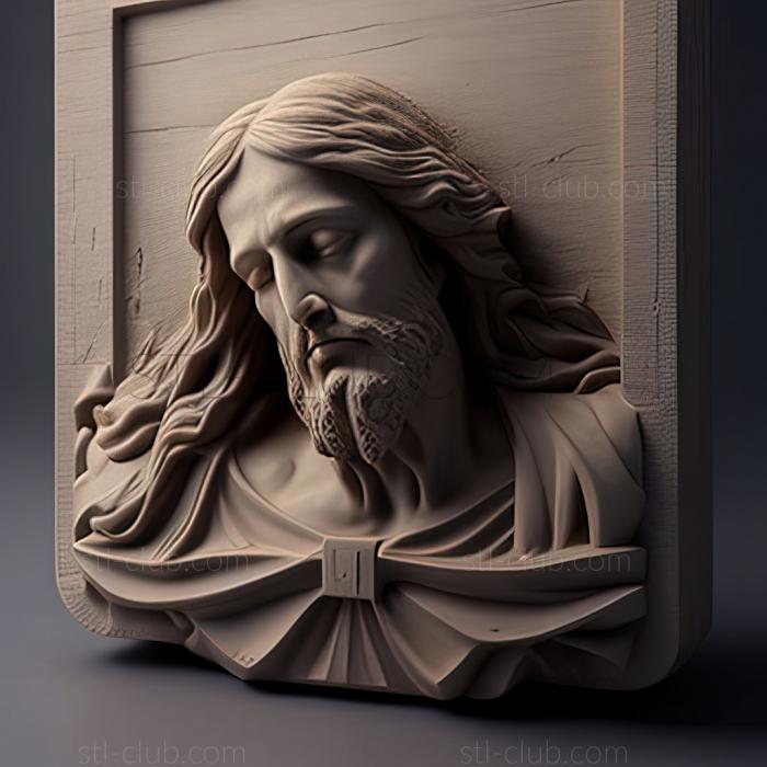 3D model st jesus (STL)